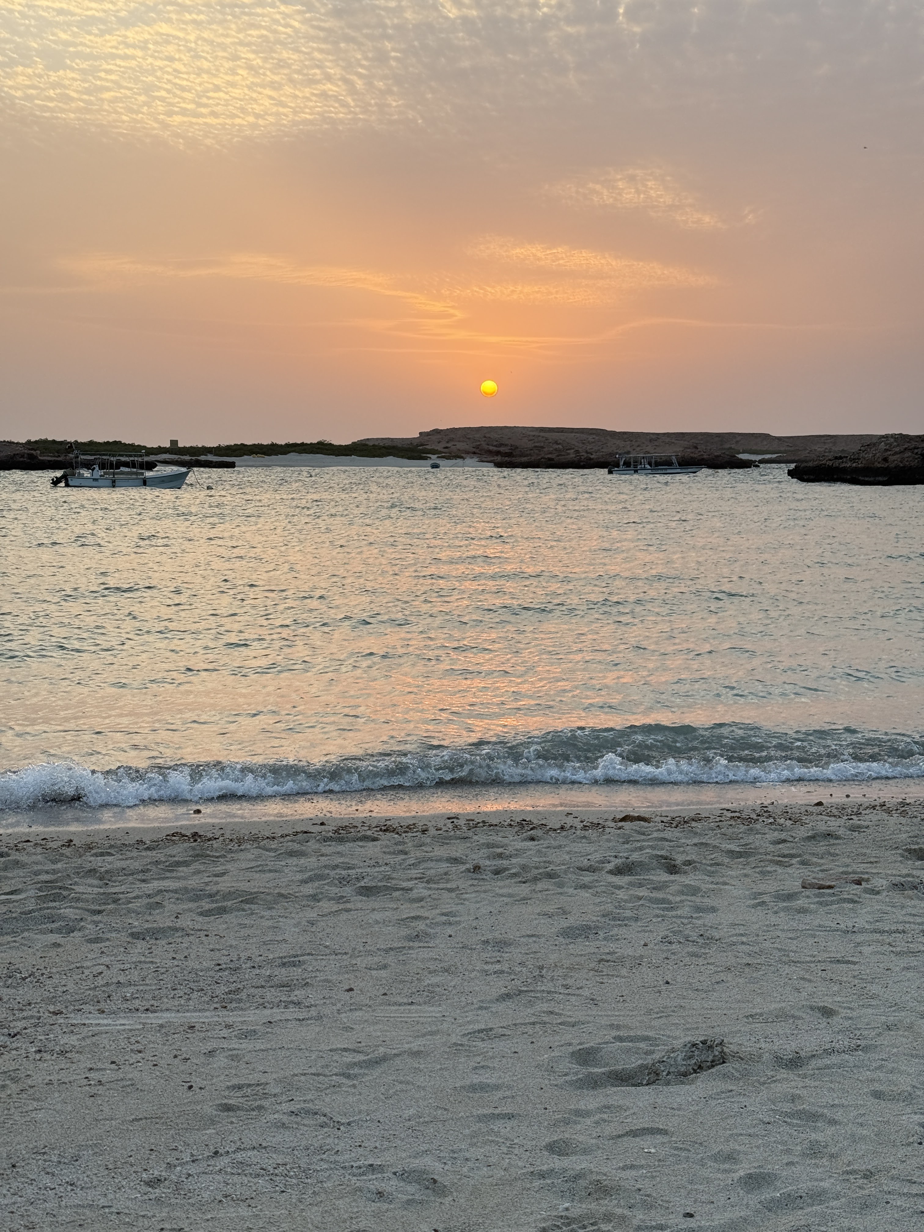 Daymaniyat Islands Beach Sunset