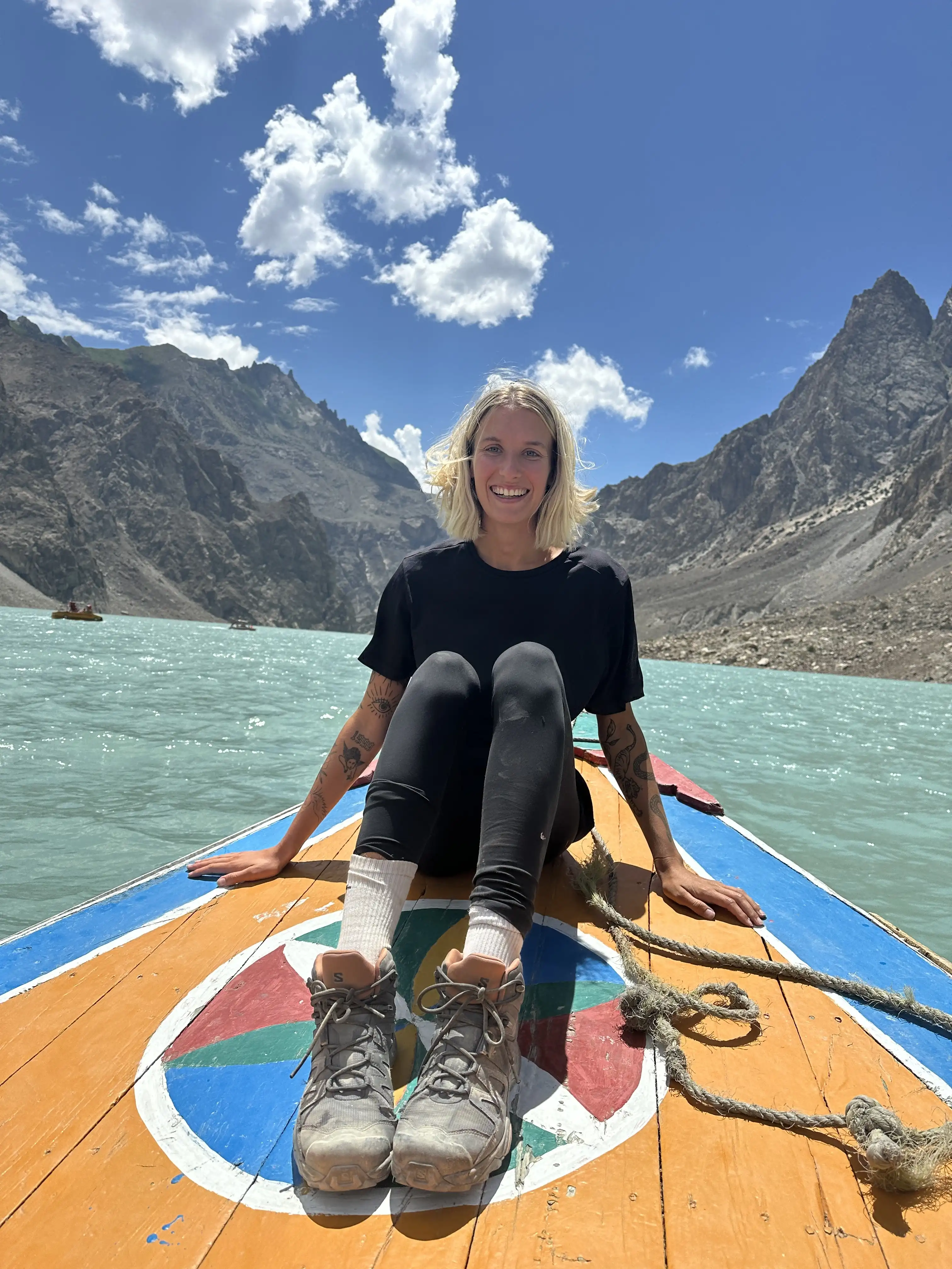 Attabad Lake Boat